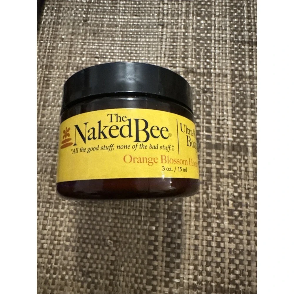 The Naked Bee Orange Blossom Honey Body Butter 3 Oz NEW